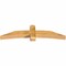 Ekena Millwork Bellingham Rough Sawn Timber Gable Bracket, Western Red Cedar, 72"W x 18"H x 6"D x 6"F, 6/12 Pitch GBW072X18X0606BEL00RWR - alternate 4